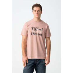 Textil Homem T-shirts e Pólos Tiffosi 10059017-611-9-1 Rosa