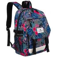 Malas Mochila Peterson PTN7990774653 Cinzento, Azul