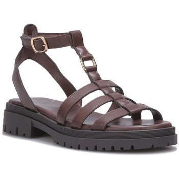 Sapatos Mulher Sandálias La Modeuse 74027_P175066 Castanho