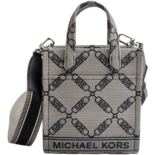 Malas Mulher Bolsa de ombro MICHAEL Michael Kors 32F3S3GC4-NATURAL-BLACK Cinza