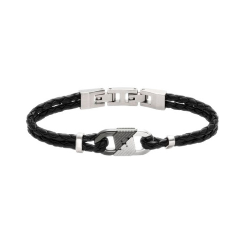 Relógios & jóias Homem Pulseiras Emporio Armani EGS3171-	EAGLE LOGO 