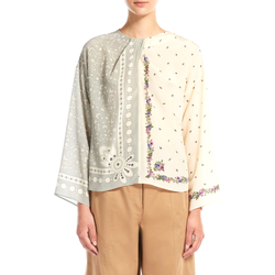 Textil Mulher camisas Max Mara CARAFFA Branco