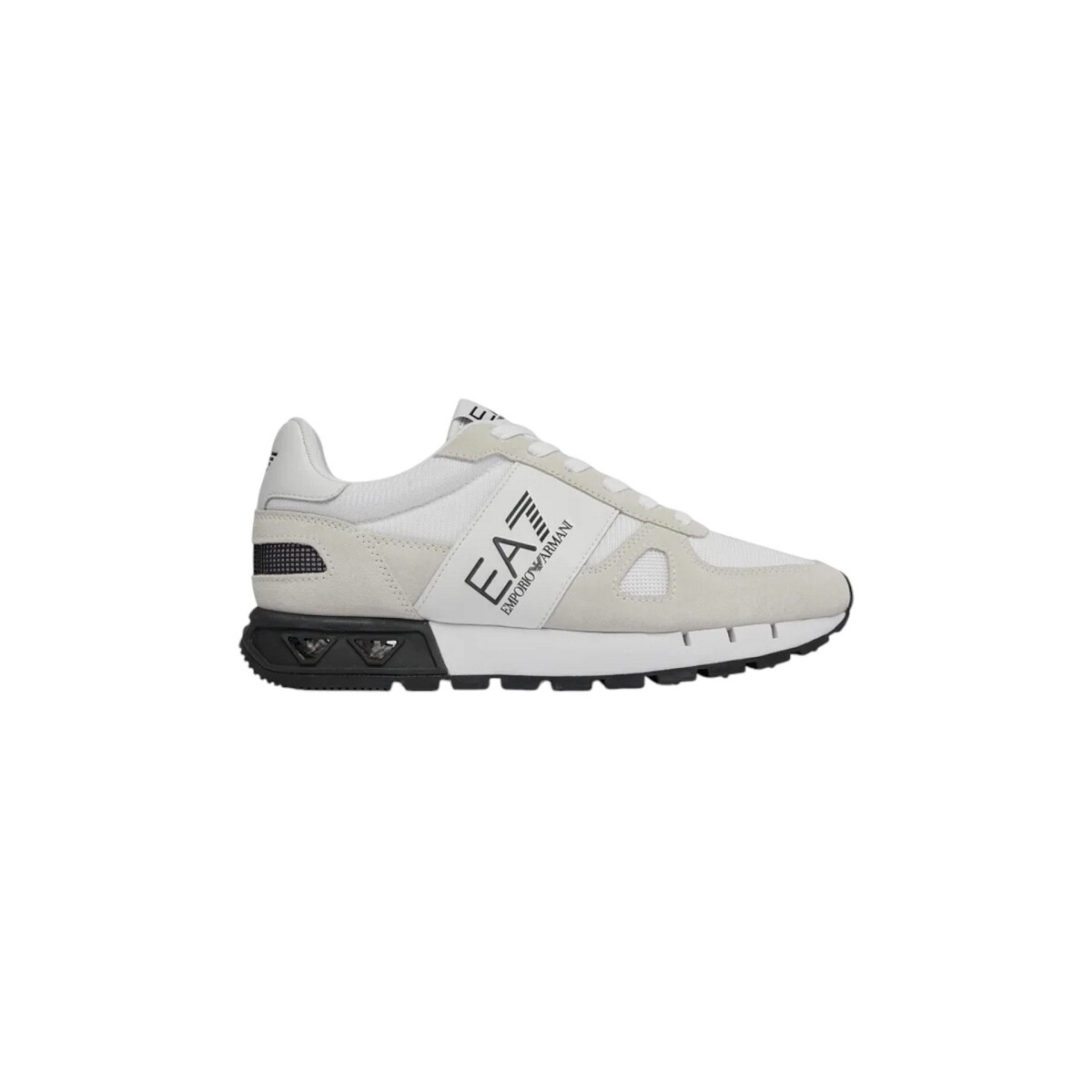 Sapatos Homem Sapatos Emporio Armani EA7 X8X151 XK354 S271-WHITE/BLACK Blanc Branco