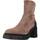 Sapatos Mulher Botas Miss Elastic MONTI Castanho