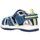 Sapatos Rapaz Sandálias Garvalin 252820 Niño Azul Azul
