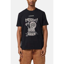 Textil Homem T-shirts e Pólos Iceberg  Preto
