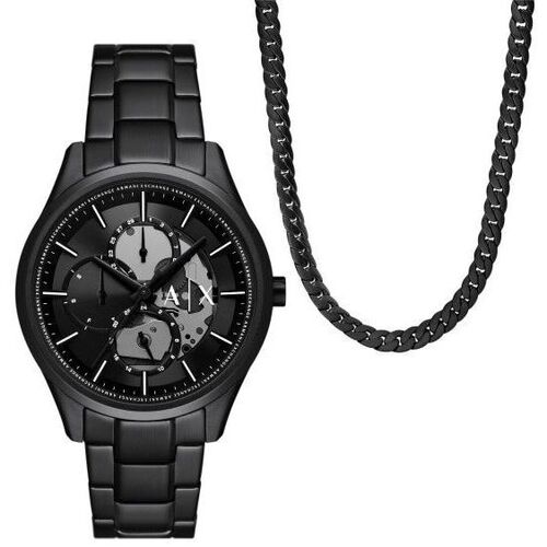 Relógios & jóias Homem Relógio EAX AX7160SET-DANTE Preto