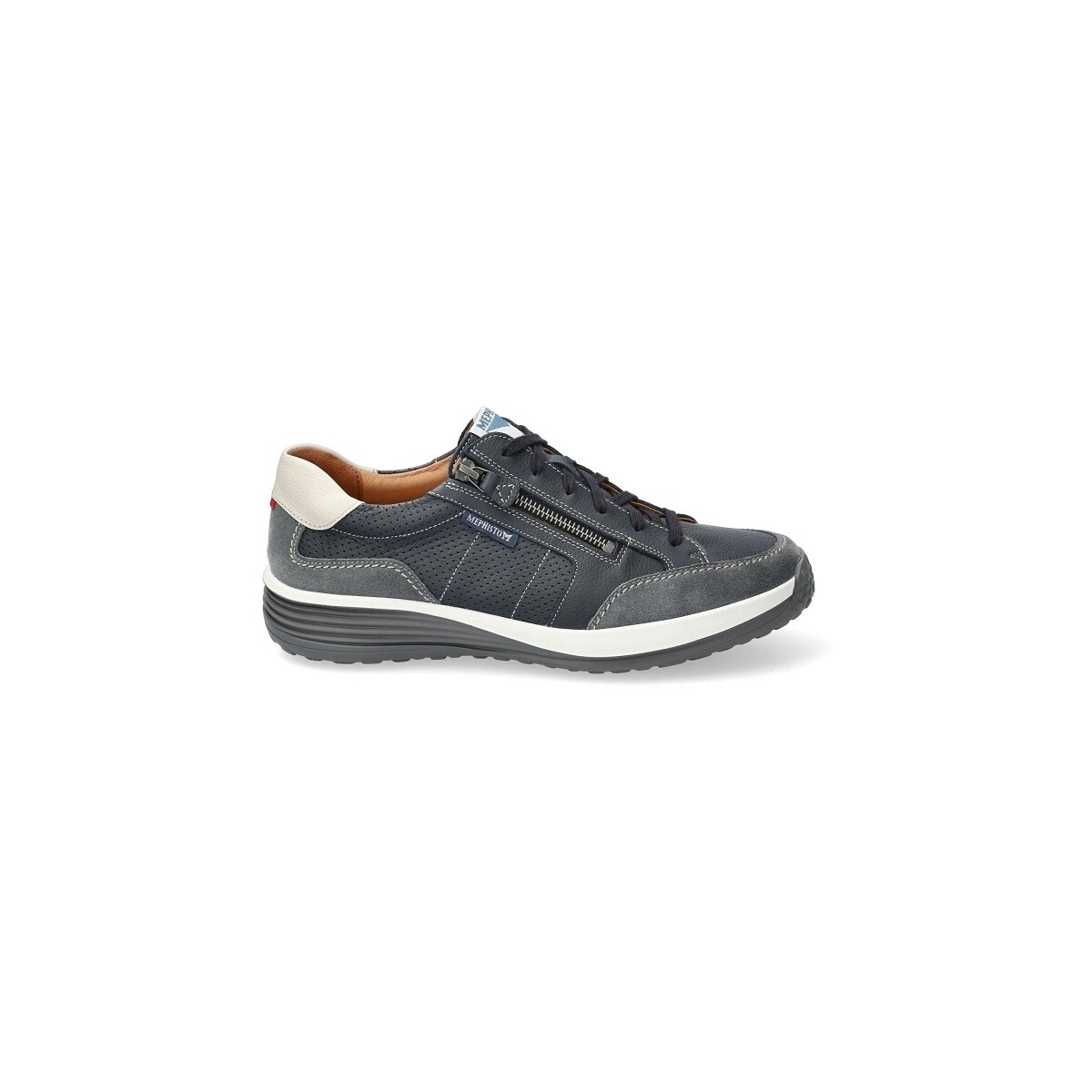 Sapatos Homem Sapatilhas de ténis Mephisto SACCO Prata