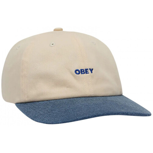 Acessórios Homem Boné Obey 2 tone bold 6 panel strapback Bege