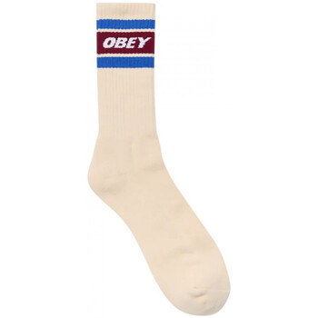 Roupa de interior Homem Meias Obey Cooper ii socks Bege