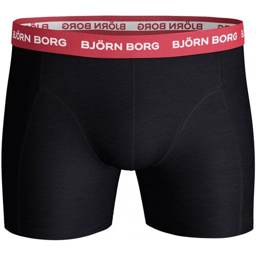 Björn Borg 3-Pack Boxers Contrast Solids Preto