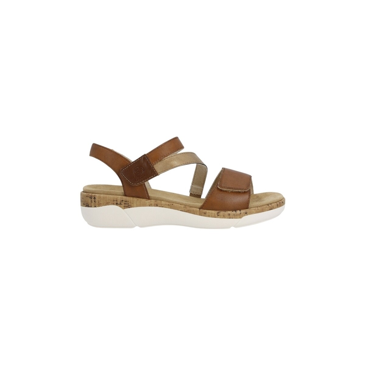 Sapatos Mulher Sandálias Remonte R6860 24-marron combiné Marron Castanho