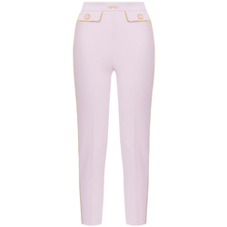 Textil Mulher Calças Elisabetta Franchi PAT7151E2 Rosa