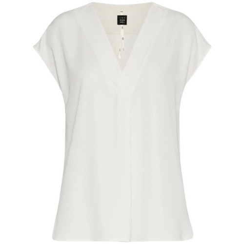 Textil Mulher camisas Marella 131110130 Branco