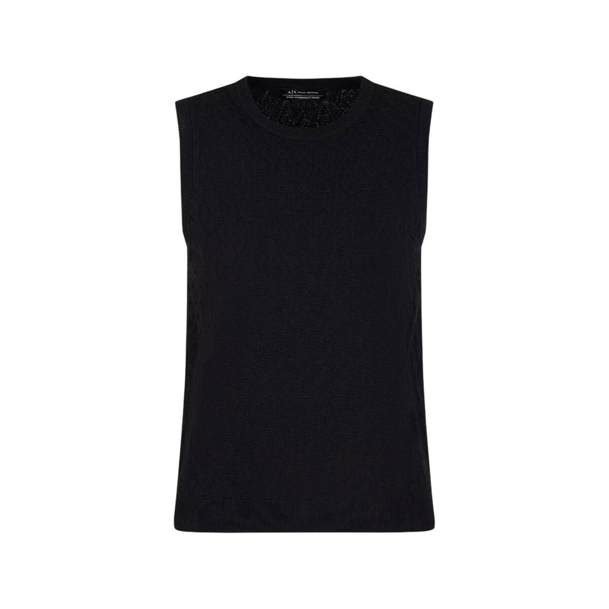 Textil Mulher Tops sem mangas EAX 8NYH9AYMH6Z Preto