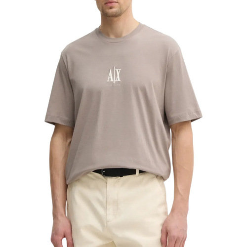 Textil Homem T-shirts e Pólos EAX XM000363AF12308 Bege