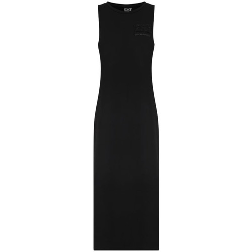 Textil Mulher Vestidos Emporio Armani EA7 7W000180AF12484 Preto