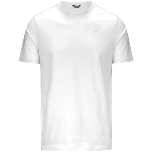Textil Homem T-shirts e Pólos K-Way K7125UW Branco