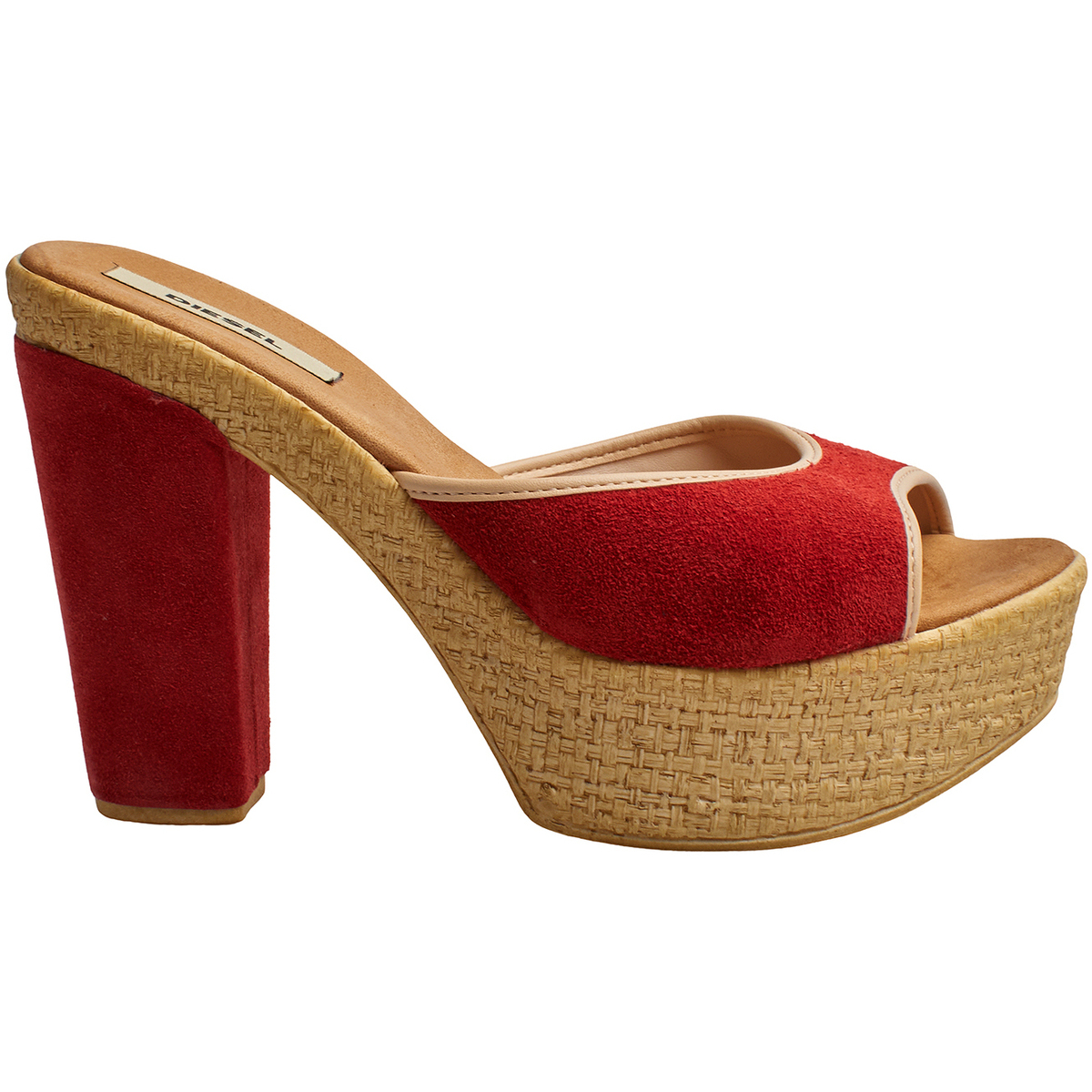 Sapatos Mulher Sandálias Diesel AG484-ROSSO Vermelho