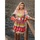 Textil Mulher Vestidos curtos Isla Bonita By Sigris Vestido Curto Vermelho