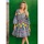 Textil Mulher Vestidos curtos Isla Bonita By Sigris Vestido Curto Multicolor