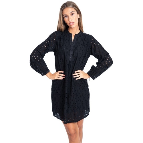 Textil Mulher Vestidos curtos Isla Bonita By Sigris Vestido Curto Preto