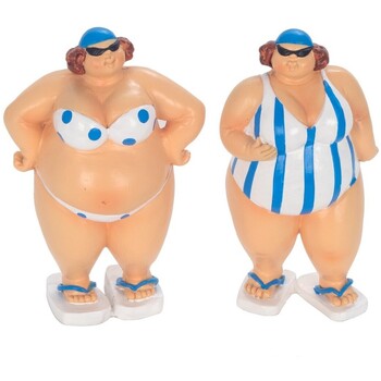 Casa Estatuetas Signes Grimalt Banhista 2U Azul