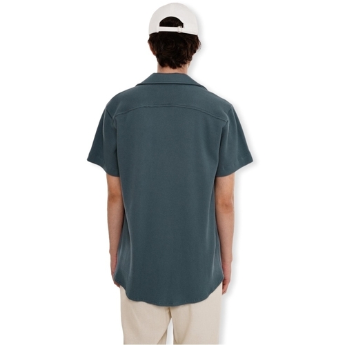 Imago Camisa Waffle - Blue Azul