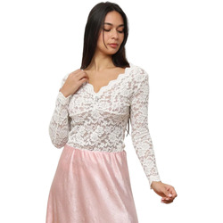 Textil Mulher Tops / Blusas La Modeuse 74365_P175840 Branco