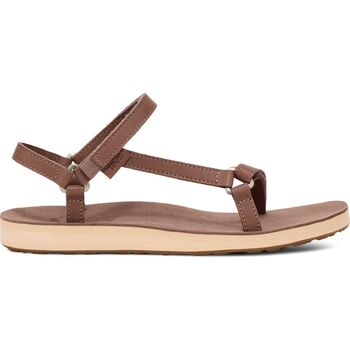 Sapatos Mulher Sandálias Teva Original Universal Slim Lea Acorn