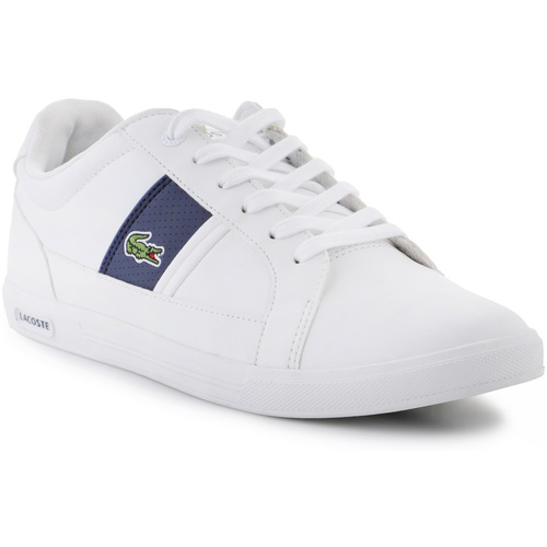 Sapatos Homem Sapatilhas Lacoste LCR3 SPM WHT/DK BLU 31SPM0097-X96 Branco