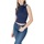 Textil Mulher Tops sem mangas Guess ARIANE 3D EMBROIDERY W5GP32 J1314 Azul