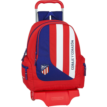 Malas Criança Mochila / Pasta com rodas Atletico De Madrid  Vermelho