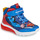 Sapatos Rapaz Sapatilhas de cano-alto Geox J CIBERDRON BOY SUPERMAN Azul