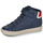 Sapatos Rapaz Sapatilhas de cano-alto Geox B GISLI BOY Marinho