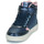 Sapatos Rapariga Sapatilhas de cano-alto Geox J SKYLIN GIRL STITCH Marinho