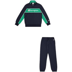 Textil Rapaz Todos os fatos de treino Champion 307045 Azul