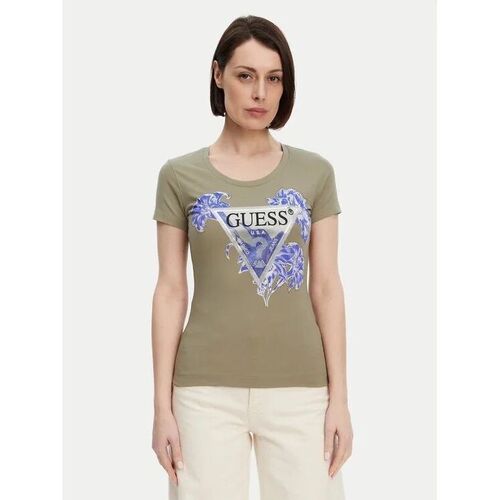 Textil Mulher T-shirts e Pólos Guess W5GI08 J1314-G8CJ Bege
