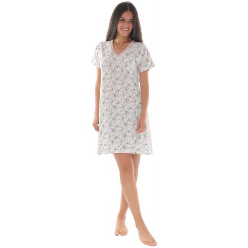 Textil Mulher Pijamas / Camisas de dormir Christian Cane NELLA Branco