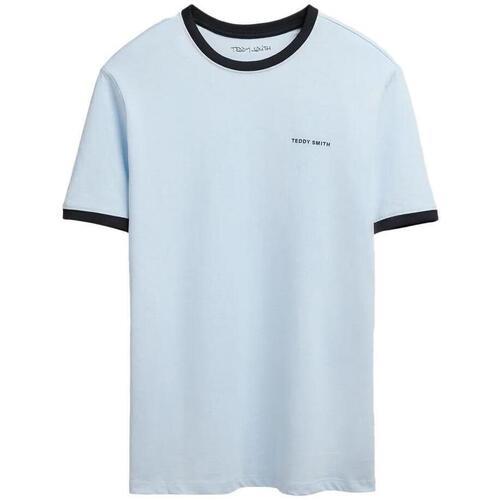 Textil Rapaz T-shirts e Pólos Teddy Smith  Azul