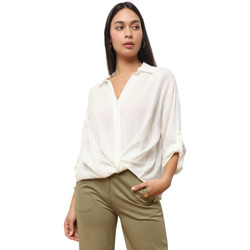 Textil Mulher camisas La Modeuse 74374_P175849 Branco