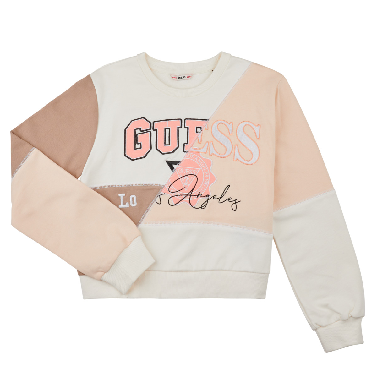Textil Rapariga Sweats Guess LS ACTIVE TOP Multicolor