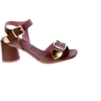 Sapatos Mulher Sandálias Lorenzo Mari 251149 Castanho