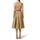 Textil Mulher Vestidos Elisabetta Franchi ABS5252E2 Amarelo