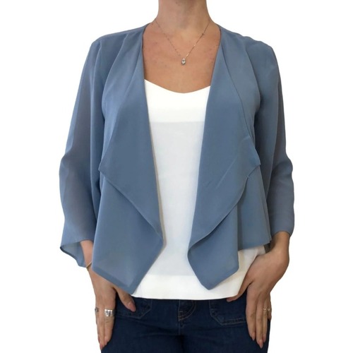 Textil Mulher Casacos  Linea Emme Marella 15731052 Azul