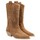 Sapatos Mulher Botas Alpe NONAME Castanho