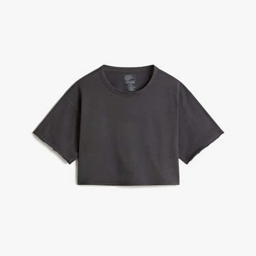 Textil Mulher T-shirts e Pólos Vans 160228 Preto