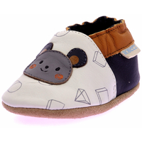 Sapatos Rapaz Pantufas bebé Robeez Geometric Style Branco