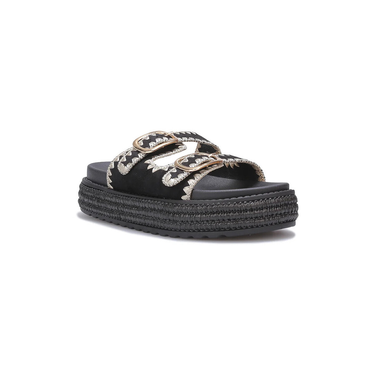 Sapatos Mulher Chinelos La Modeuse 74134_P175367 Preto