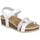 Sapatos Mulher Sandálias Interbios 5803 Branco